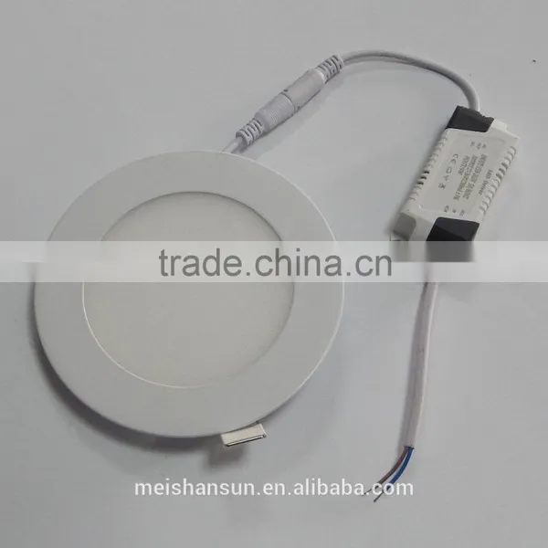 Slim Led Round Panel Lamp High Bright 6w Panel Light photo-2
