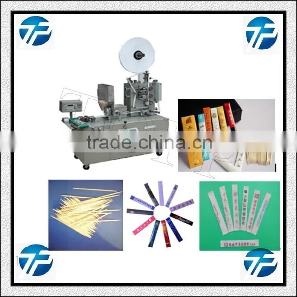 Single Bamboo|Wooden Toothpick Warrped Packing Machine
