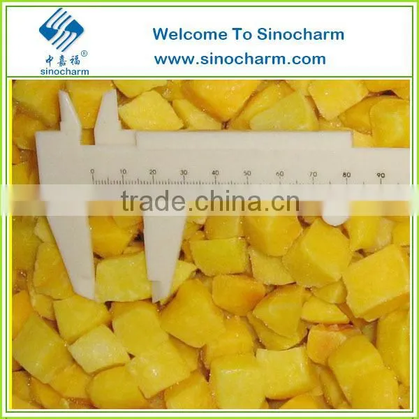 Provide Chinese Frozen Yellow Peaches Diced photo-2
