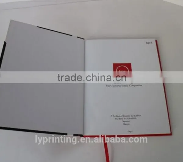 High Quality Hardcover Notebook, Diary Book Printing photo-2