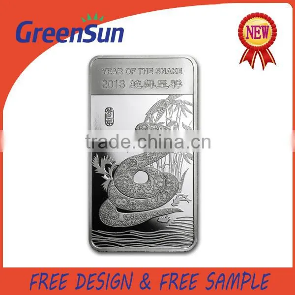 2014 High Quality Custom Made Silver Plated Bar Quality Choice photo-5