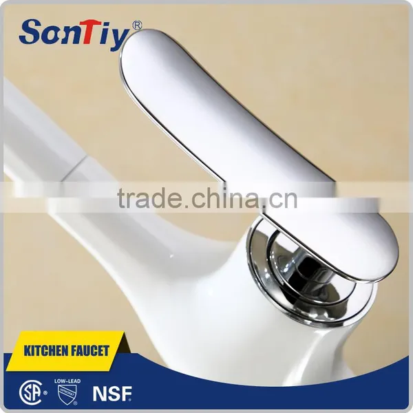 304 Stainless Steel Lead-free Kitchen Faucet 84805B photo-5