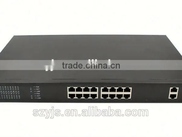 Power Supplyer 16 Ports Gigabit POE Switch Hight Speed 48v photo-5