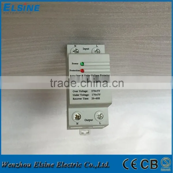 Home Use 20A Over Voltage and Under Voltage Protective Device With Automatic Re-cover photo-2