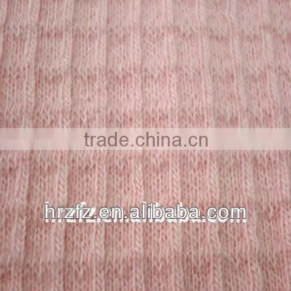 Grid Jacquard Knitted Fabric