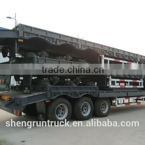 40t 3axles LOW BED SEMI TRAILER photo-2