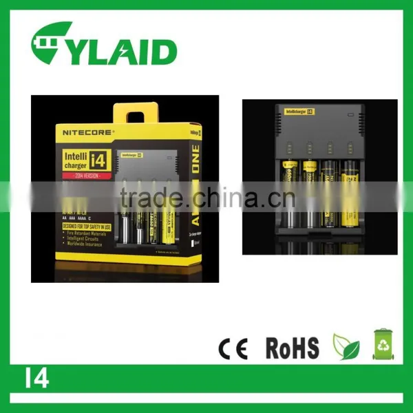 Factory Price Nitecore i4 18650 Battery Charger for All Kind of Electronic Cigarette Battery