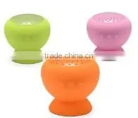 Low Price High Qality Water-Proof Wireless Mini Bluetooth Speaker With Sucker for Use in Car ,shower, Outdoor. photo-2