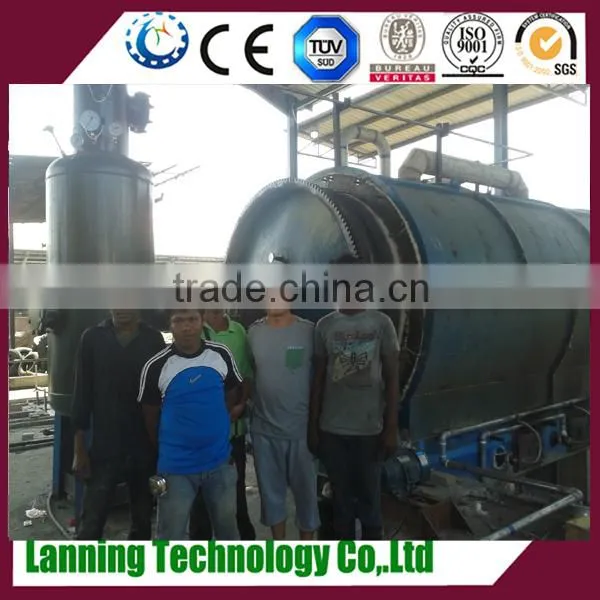 2016 Automatic New Gereation High Oil Output Waste Tire Recycling to Oil Plant photo-4