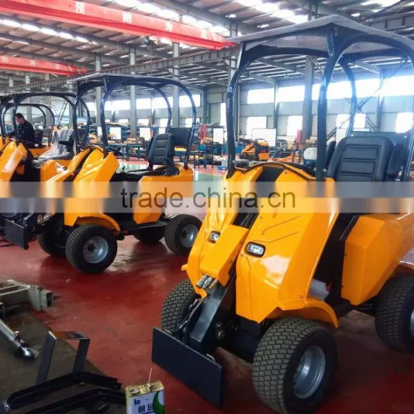 China HYSOON HY200 Articulated Mini Wheel Loader photo-6