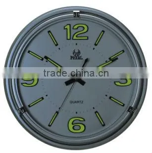 Pearl Wall Clock PW222 With Sweep Movement And Luminous Numbers photo-3