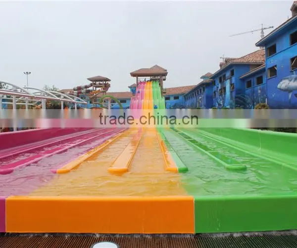 2016 Best Price Water Park Rainbow Racing Slide Giant Water Slide for Sale photo-4