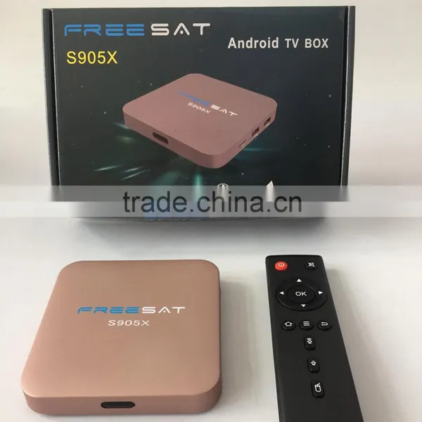 New Freesat S905X Android TV Box Satellite Receiver Amlogic S905X Quad Core 2G+8G 4K STB OTT Box Support Kodi Bluetooth WIFI photo-5