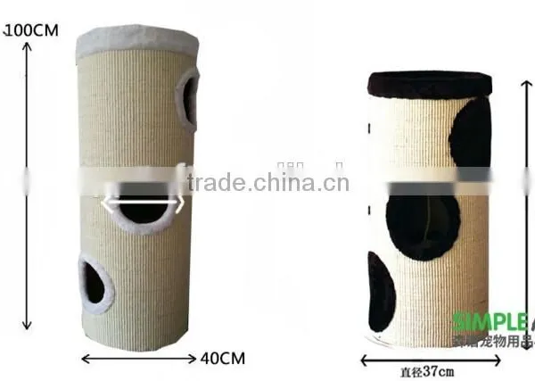 BSCI Cat Tree Factory Luxurious Sisal Cat Products Cat Scratcher Post ,cat Tree,pet Products photo-6