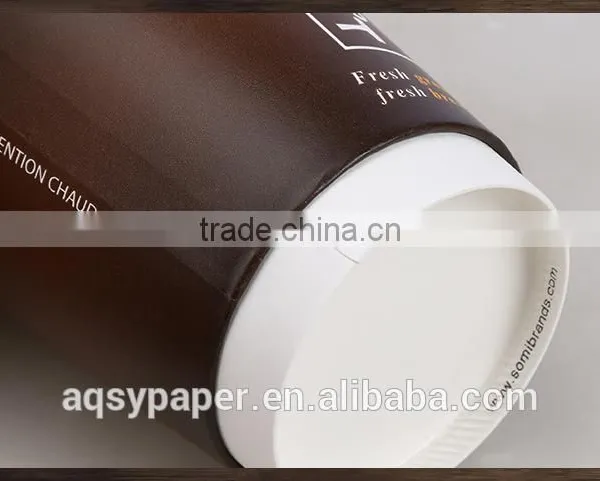 2016 Hot Drinks Paper Cups With Lids Wholesale, Disposable Paper Coffee Cups photo-4