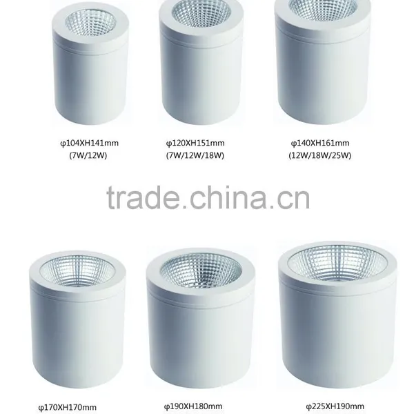 High Quality 8inch 50W COB Surface Mounted LED Down Light Dimming photo-2