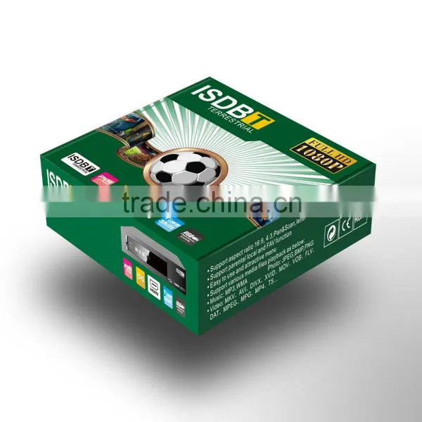 High Performance Car Isdb-t tv Tuner Receiver Box, Digital Terrestrial TV Receiver With MPEG-2/MPEG-4 Decoding for South America photo-5