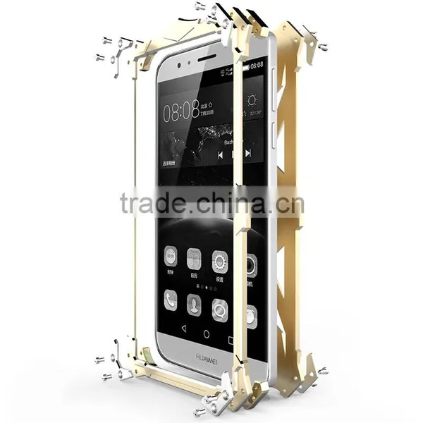 3 Colors!New Aluminium Metal Back Cover Mobile Phone Case for HUAWEI Maimang 5 photo-2