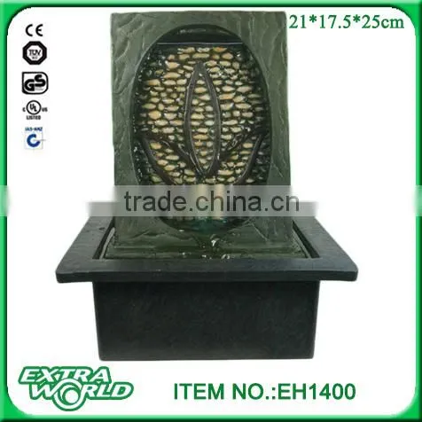 Soothing Rock Falls Tabletop Mini Wall Watefall Fountain photo-3