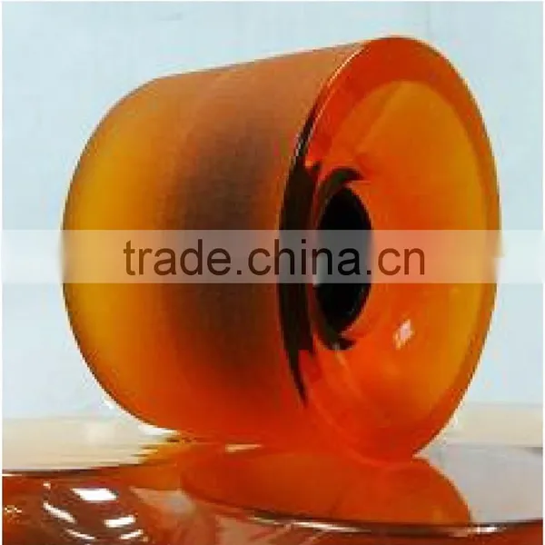Wholesale Clear Transparent Long Board Wheels 75x58mm photo-2