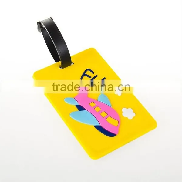 PVC Soft Plastic Luggage Tag photo-2