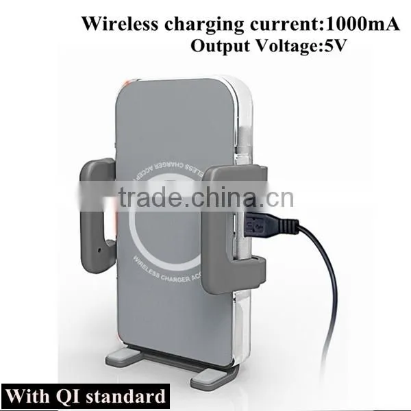 360 Degree Rotatable Gooseneck Windshield Car Holder Wireless Charger for 3.5-5.8 Inch Smart Phone photo-2