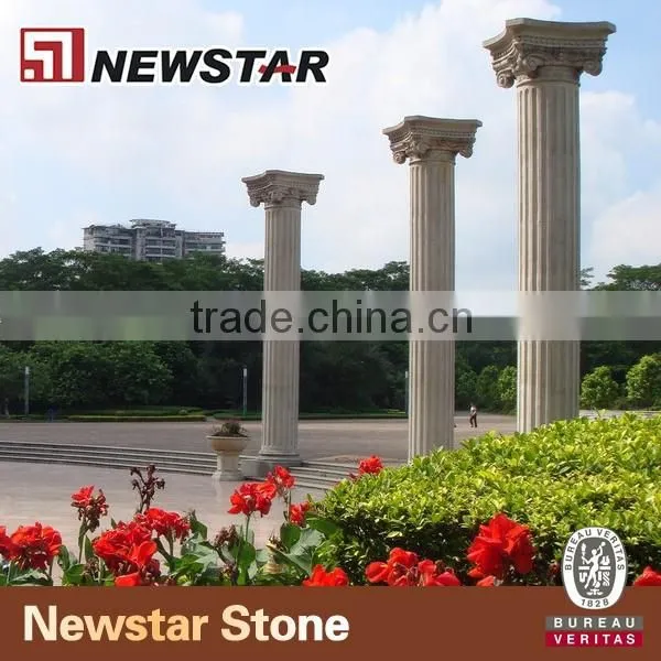Grey Granite Gate Pillar,stone Pillar,roman Column photo-4