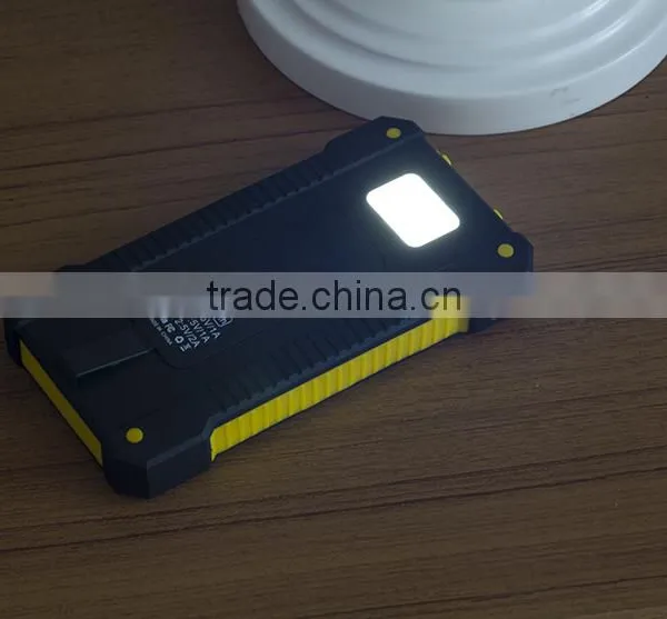 High Quality Mini 10000 Mah Rohs Solar Cell Phone Charger Power Bank photo-4