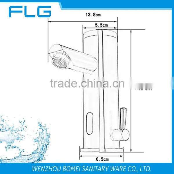 FLG Bathroom Basin Faucet Automatic Sensor Faucet, Faucets Mixers Taps Sensor Faucet photo-6