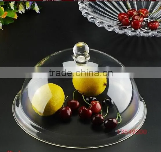 High Quality Acrylic Candy Tray With Cover and Plastic Handel photo-3