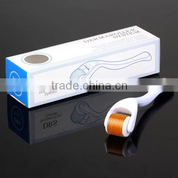 Titanium 192 Needles Dermaroller Derma Roller Skin Face Beauty Face Massage Roller photo-3