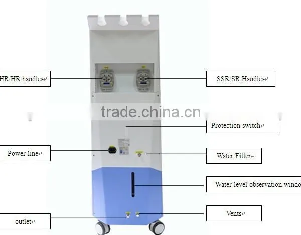 Professional Ipl Shr Laser Opt System Beauty Equipement for Clinic / Beauty Salon Use photo-4
