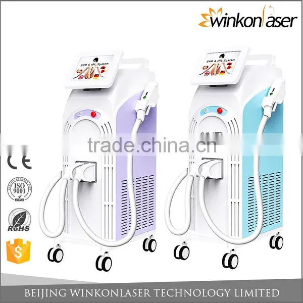 High Quality ABS 3000w Strong Power Supply Vertical Ipl Shr Hair Removal Machine photo-2