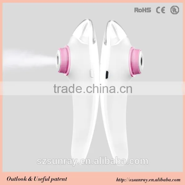 USB Rechargeable Beauty Facial Machine Sprayer Portable Professional Facial Steamers Natural Water Nano Mist photo-3