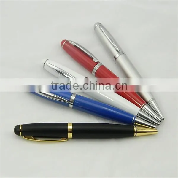 Popular Good Quality Innovative Smart Patent Colored Metal USB Pen Usb Ballpoint Pen photo-6