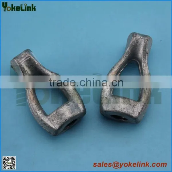 Hot Dip Galvanized ANSI /IEEE C135.5 Carbon Steel Thimble Eye Nut photo-4