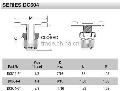 DRAIN COCK,Brass Fitting,Pneumatic Valve photo-2
