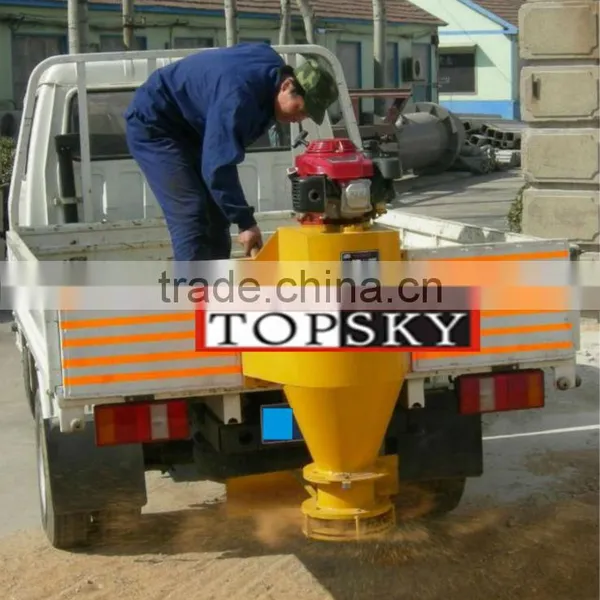 Truck loaded Spreader