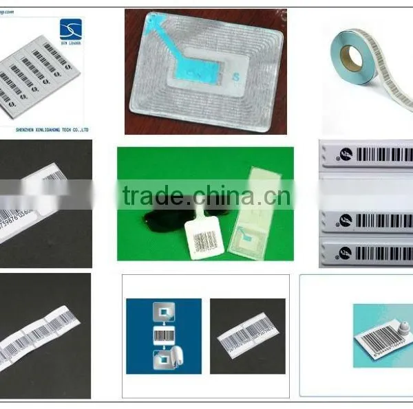 High Sensitive Disposable 4*4,3*4 Soft Label rf Soft Label rf Sticker Label XLD-R01 photo-3