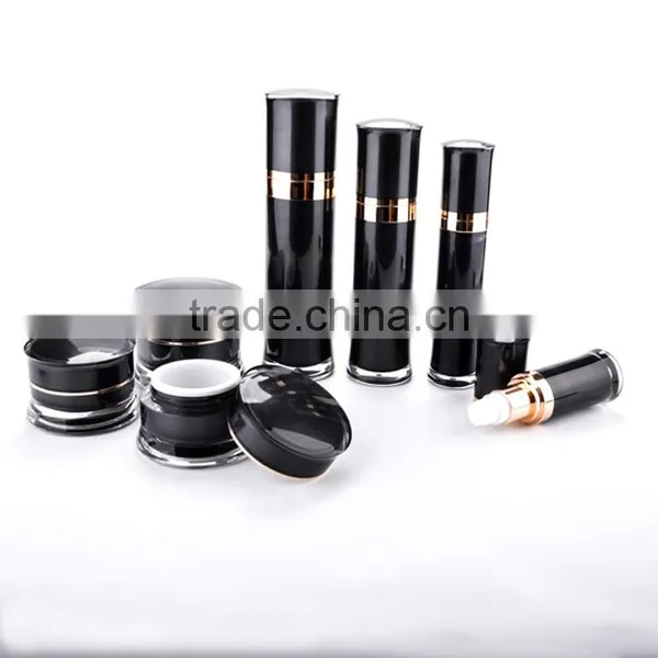High Quality Cosmetic Acrylic Cream Jar Lotion Pump Bottle photo-3
