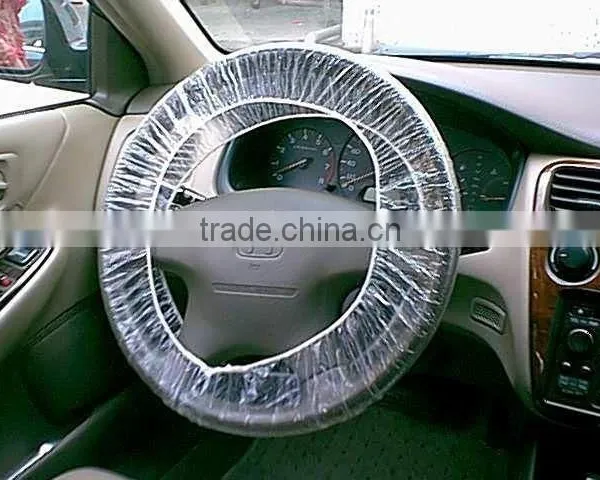 Disposable Plastic Car Steering Wheel Cover photo-5