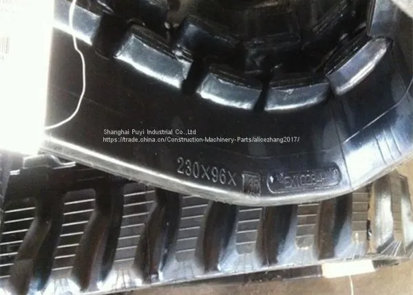 301.4C (CATERPILLAR) Replacement Rubber Track 230mm Width,96mm Pitch,33links photo-4