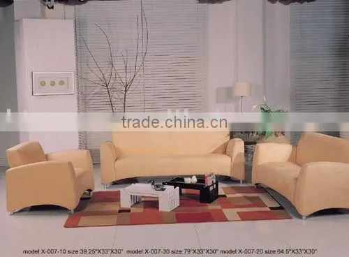 High Quality Modern Style Genuine Leather Sofa Set. American Style Leather Sofa Set. Chesterfield Sofa in Genuine Leather B48132