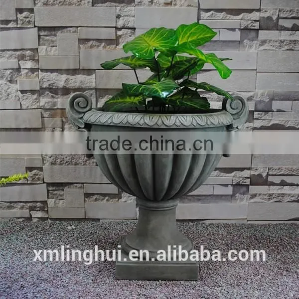 Hand Carved Finishing and Pots Type Decorative Outdoor Planters photo-2