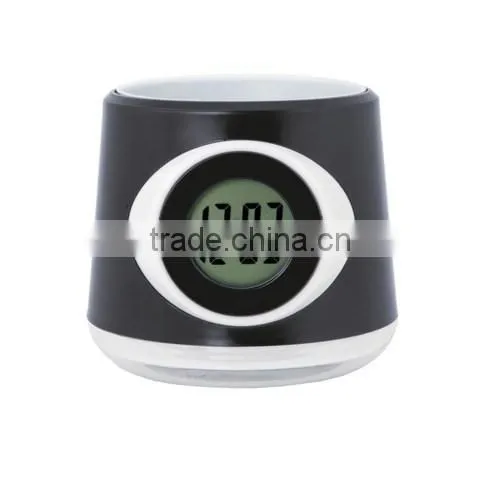 Funny Colorful Flowerpot With Clock,digital Table Clock photo-2