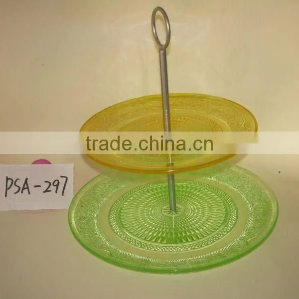 Hot Selling Food Grade Zibo 2 Tier Cake Stand for Cake Decoration photo-2