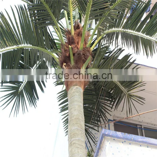 Plastic Artificial King Coconut Tree Green Large Coconut Tree photo-2
