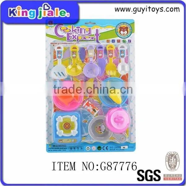 Funny Children Toys Musical Lighting Cooking Table Set Plastic Kids Play Kitchen photo-3