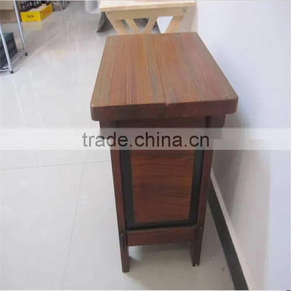 Small Wooden Square Stool/Chair/Bench for Living Room Bedroom photo-4