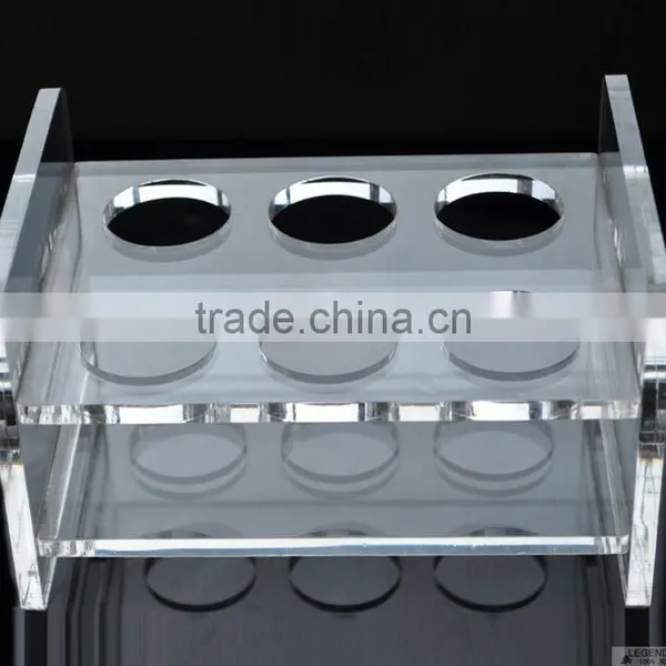 Barware High Quality Clear Acrylic Wine Bottle Holder